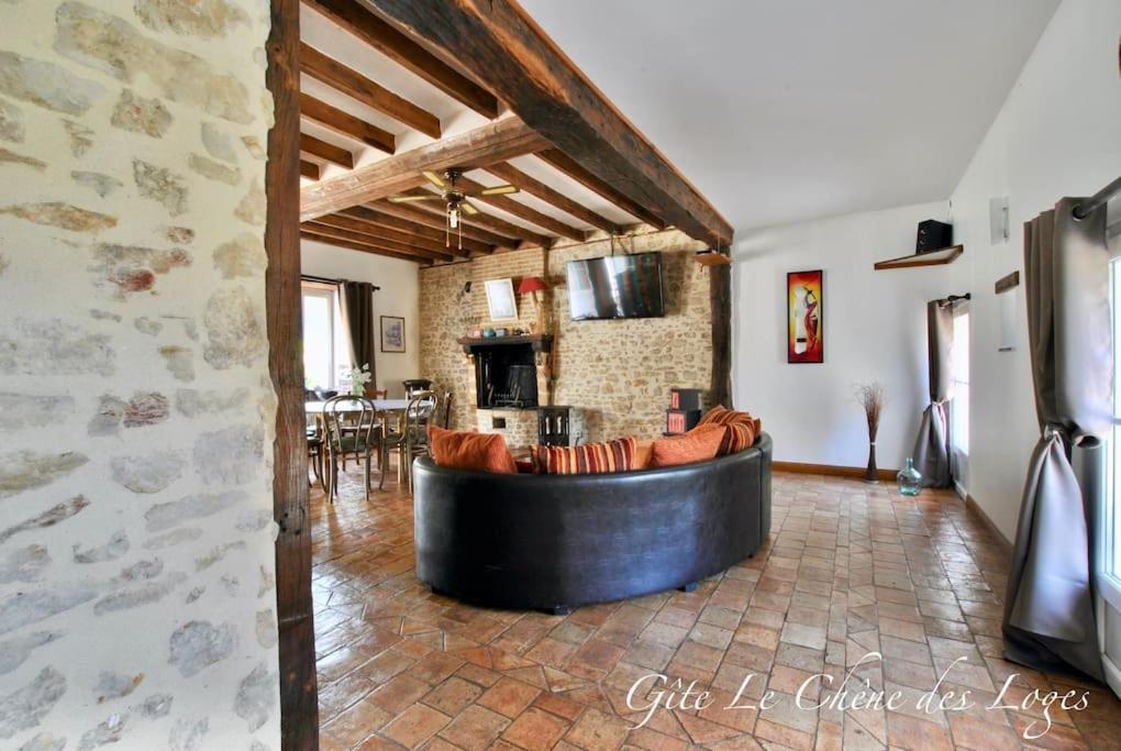 Gite Familial Pour 6 Pers En Campagne Bouere Luaran gambar